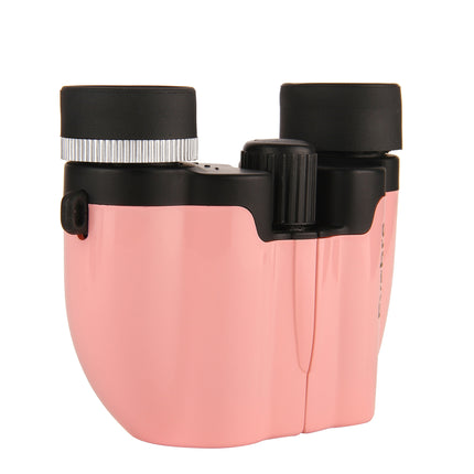 Green 10x22 Compact Binoculars for Adults - High Definition Lightweight Telescope for Hiking, Travel, and Concerts.