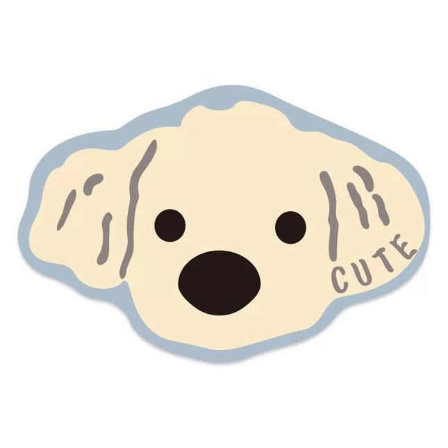 2 Pcs Style 5 Beige Puppy pattern Cartoon Pet Feeding Mat for Cats & Dogs - Absorbent Diatom Mud Splash-Proof Mat, Easy to Clean.