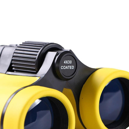 Pink 2-Pack 4x30 Kids Binoculars Set - Lightweight & Durable for Young Explorers.