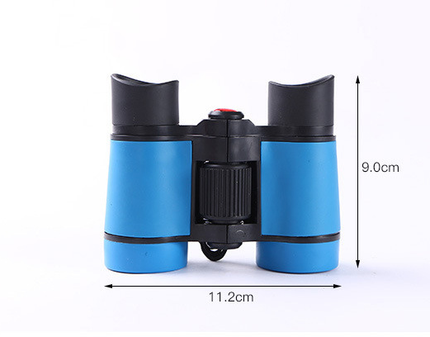 Pink 2-Pack 4x30 Kids Binoculars Set - Lightweight & Durable for Young Explorers.