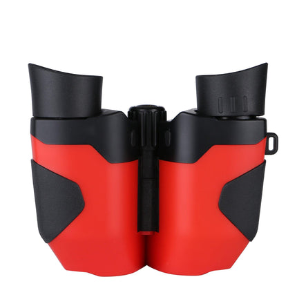 Pink (matte finish) 10x22 Kids Binoculars - Multi-Color Compact High-Definition Telescope for Outdoor Adventures & Concerts.