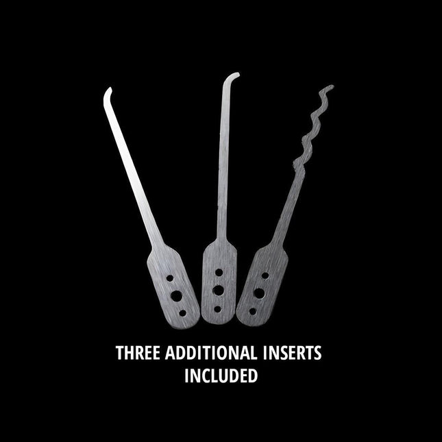 Grav Pick Lock Picking Tool Set - 2-Piece Lightweight Gravity Pick for Locksmith Training.