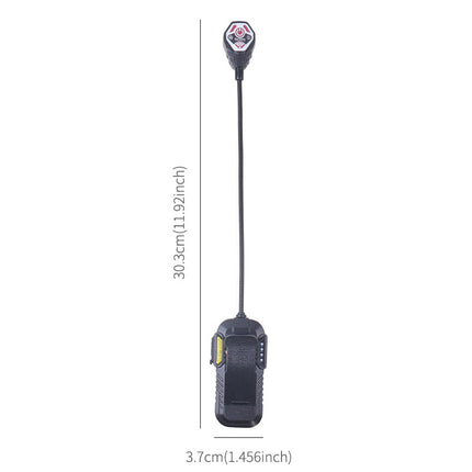 LED Sensor Clip-On Book Light - USB Rechargeable Multifunctional Work Light for Night Fishing and Reading.