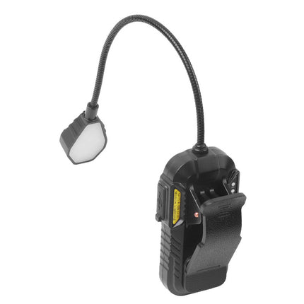 LED Sensor Clip-On Book Light - USB Rechargeable Multifunctional Work Light for Night Fishing and Reading.