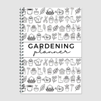 2-Pack Gardening Journal Set - 28.5x21cm (11.22x8.27in) Plant Care Tracker with Watering Schedule - Indoor/Outdoor Polarimeter Logbooks.
