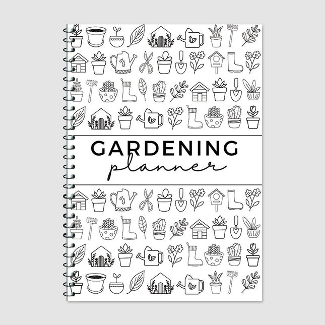 2-Pack Gardening Journal Set - 28.5x21cm (11.22x8.27in) Plant Care Tracker with Watering Schedule - Indoor/Outdoor Polarimeter Logbooks.