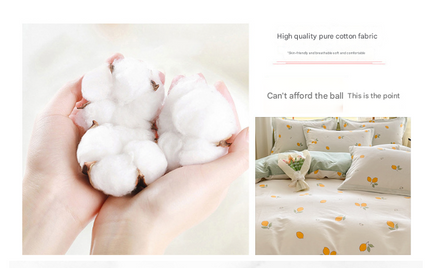 Yu Beauty - Pink 100% Cotton Pillowcase Set (Pack of 2) - Breathable Standard Size 48x74cm Pure Cotton Pillow Covers.
