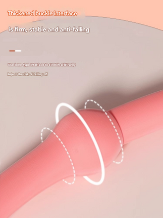 2PCS Pink 15 Pounds Back Stretching Resistance Band - 20x15x5cm Shoulder & Back Trainer with 8-Shaped Pull Rope for Home Workout.