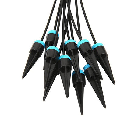 2 Pcs 10-Piece Slow Drip Watering Kit - 160cm Tube Length for Potted Plants, Succulents & Indoor Gardening.