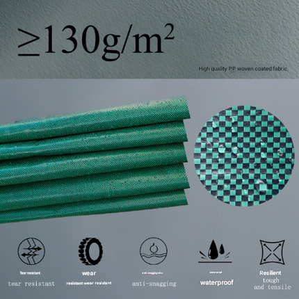 300L(Calibre67*84cm) Heavy Duty Collapsible Garden Waste Bags (Set of 2) - Large Reusable Yard Leaf Bin.