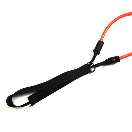 Black Handle Model [Training Strength] [60lbs] Swim Resistance Band Trainer - Dry-Land Arm Strength & Stroke Exercise Cords.