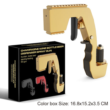 Gold Party Atmosphere Setting Tools Party Atmosphere Props - Novelty Beer Bottle Ejector & Stopper.