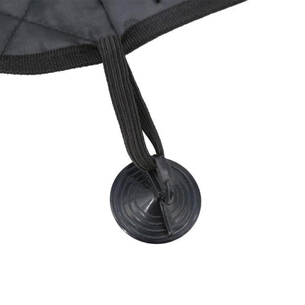Pet Car Door Protector with Storage Pocket  - 77x64cm Grey.