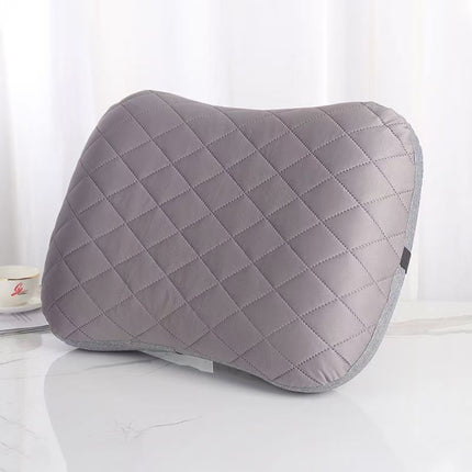 Inflatable Camping Pillow - Lightweight 46x32x12cm Travel Pillow 180g in Grey.