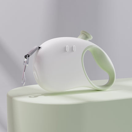 Retractable Dog Leash - Reflective Pet Lead with 3m Extension, One-Button Control(Green).