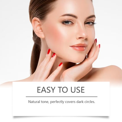 Professional Concealer with Long-Lasting Coverage(Light skin tone).