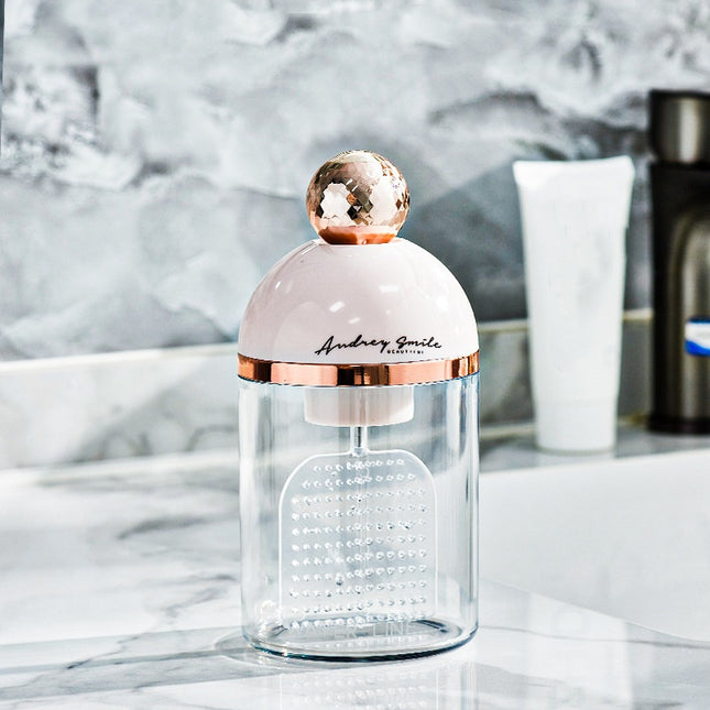 Electric Foaming Cleanser Maker - Rechargeable, Dense Foam for Deep Cleansing(Cherry Blossom Pink).