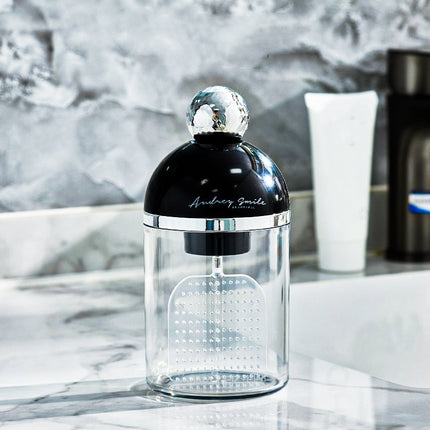 Electric Foaming Cleanser Maker - Rechargeable, Dense Foam for Deep Cleansing(Elegant Black).
