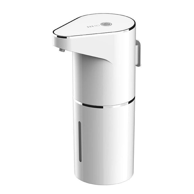 White Automatic Foaming Soap Dispenser - USB Rechargeable, Touchless Infrared Sensor.