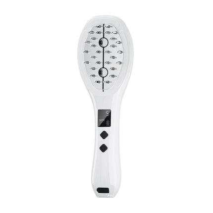 Multi-function Scalp Applicator Comb - Ultrasonic Spray, Red/Blue Light, Microcurrent.
