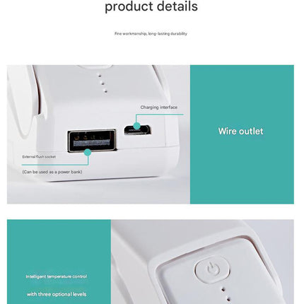 Kitchen Gadget: Portable Heat Sealer - Seals Bags, Cuts, Holds Phone.