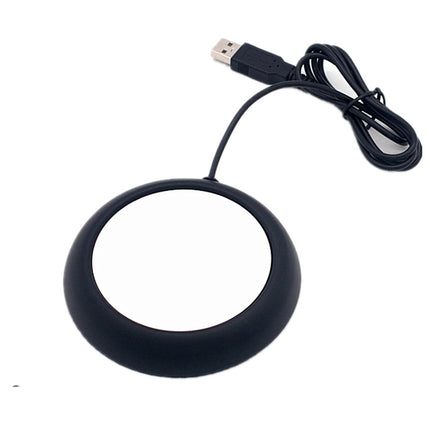 USB Cup Warmer - Black Electric Beverage Warmer for Desk, Office and Home.