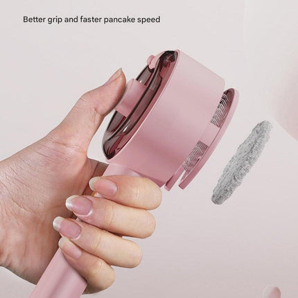 Pink Rechargeable Pet Grooming Brush with UVC Sterilizer & Mist Spray.