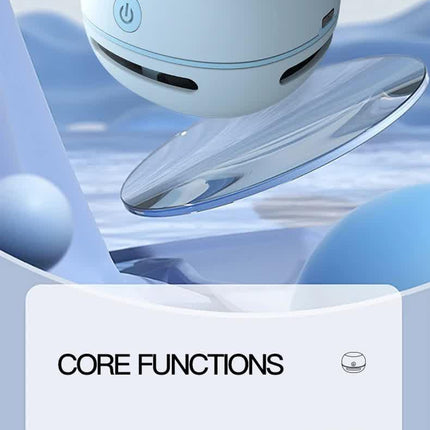 Pink Cordless Tabletop Crumb Sweeper - USB Rechargeable Mini Vacuum for Desk.