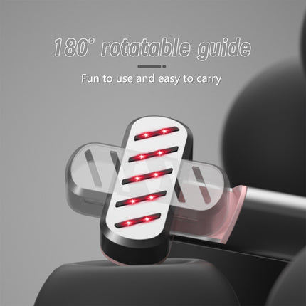 Rose Gold Anti-Aging Eye Care Device - 42°C Heat, Red Light, High-Frequency Vibration.