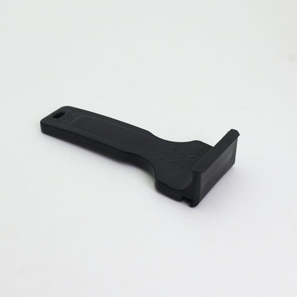 Black Easy-to-use bicycle tire levers (one pair) - quick tire removal and installation tool.