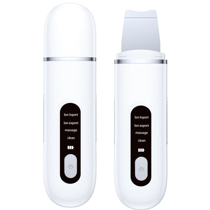 Rechargeable Ultrasonic Facial Spatula - Deep Pore Cleanser & Exfoliator.