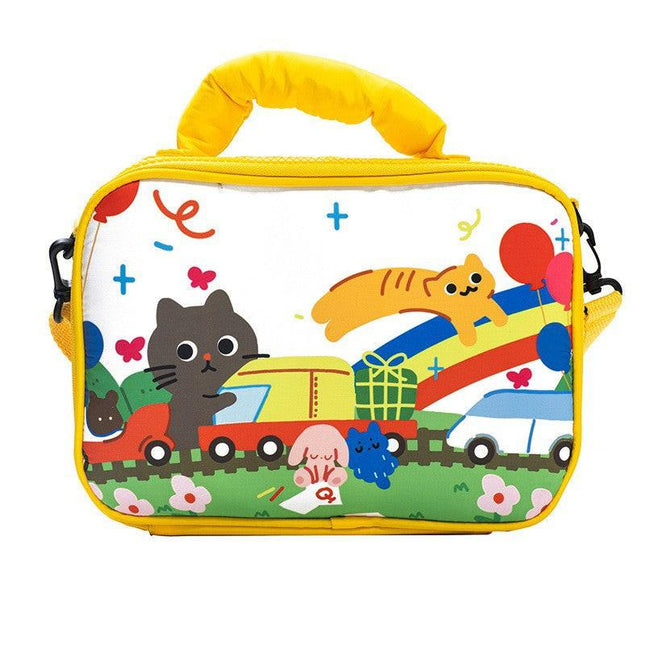 48 colors Kids Double-Layer Marker Set with Carry Case - Portable Art Supply Organizer Bag.
