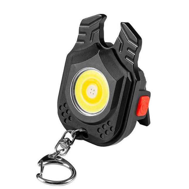 2 pcs Horn Mini flashlight for outdoor and self-defense use.