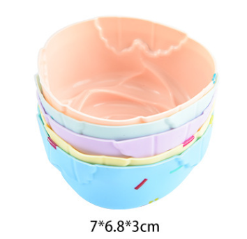 Style 5 Silicone Mini Cake Molds (30 Pack) -  For Cupcakes, Desserts (7x6.8x3cm).