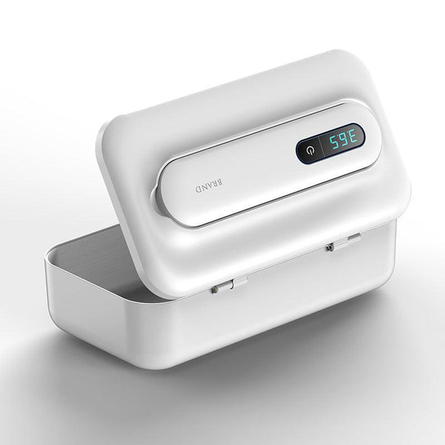 White 2-in-1 UV Sterilizer Box & Detachable Wand - For Phone, Jewelry, Masks.