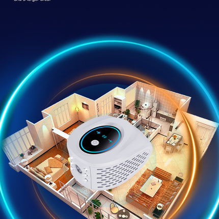 Black Advanced Ultrasonic Pest Repeller - Multi-Wave Tech for Mice, Roaches, Mosquitoes.
