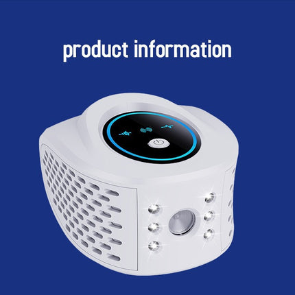 Black Advanced Ultrasonic Pest Repeller - Multi-Wave Tech for Mice, Roaches, Mosquitoes.