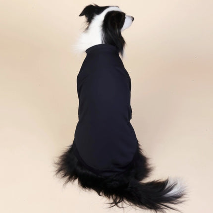 Black Classic Dog Sweatshirt with Hood & Drawstrings - For Large Dogs (Size : 3XL).