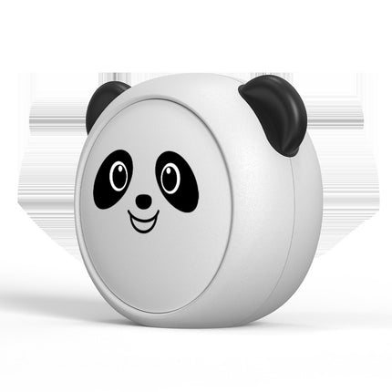 Cute UV Toothbrush Sanitizer Holder - Wall Mounted, Portable for Travel (Black ears bear).