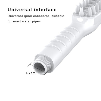 Handheld Pet Grooming Shower Sprayer - With Comb Teeth Hose & Adapters.
