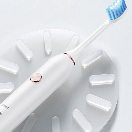 Pink Professional Sonic Toothbrush for Adults - 5 Modes, Smart Timer (4 brush heads).