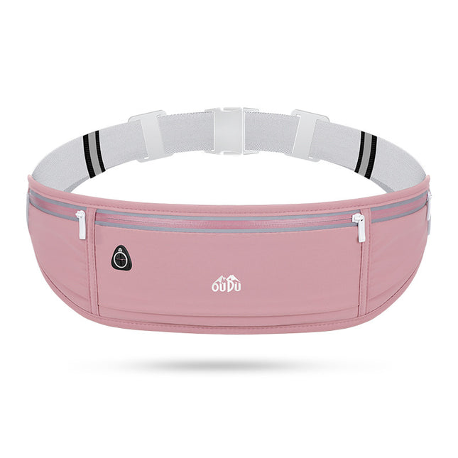 Red bean paste Adjustable Running Belt - Fits Large Phones, Reflective, Earphone Port.