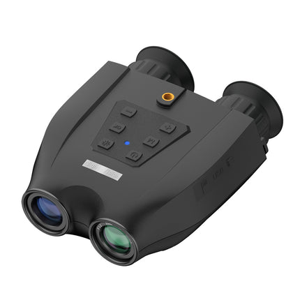 Black Professional HD Digital Night Vision Binoculars - 6X Optical Zoom, IR Illumination, Record 2.5K Video & 48MP Photos.