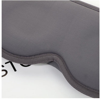 2 Pcs Green 3D Contoured Eye Mask - Total Blackout, Pressure-Free Memory Foam, Skin-Friendly & Breathable for Deep Rest.