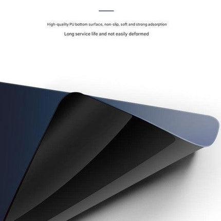 Purple Gradient Premium Large Silicone Mouse Pad - Non-Slip, 600x300mm for Office and Gaming.