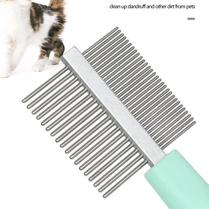 Green And Blue Complete 5-in-1 Pet Grooming Care Kit - Professional Deshedding Brushes, Combs & Nail Clippers Set for Dogs & Cats.