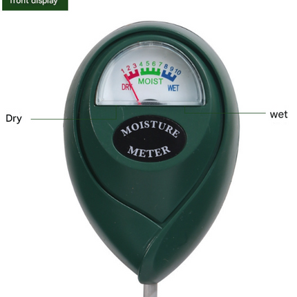 2 Pcs Green Soil Moisture Meter - Accurate Plant Water Monitor for Garden & Potted Plants, No Batteries Needed.