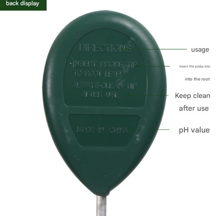 2 Pcs (1 Green + 1 Black) Soil Moisture Meter - Accurate Plant Water Monitor for Garden & Potted Plants, No Batteries Needed.