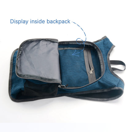 Navy Blue Ultra Lightweight Packable Backpack - Foldable Daypack for Hiking & Travel.