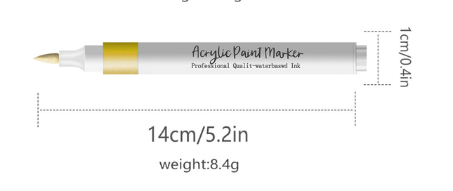 60 Color Acrylic Marker Pens for Kids - Washable Drawing and Doodling Set for Creative Art.